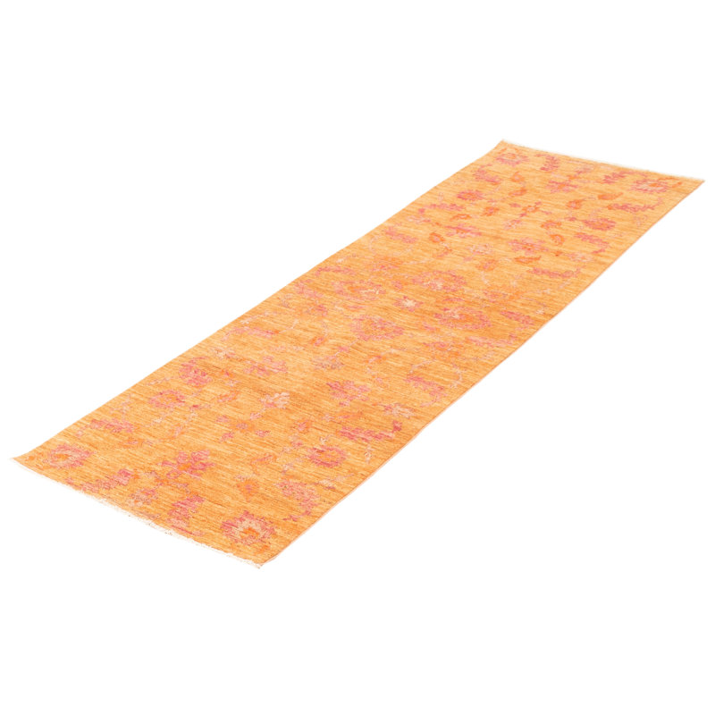Tapis cuivre Peshawar Oushak 3 pi 1 po x 9 pi 9 po