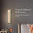 Mikinzie LED Wall Sconces Wallchiere Flush Mounted Sconces with Alabaster Shade-1341776154