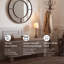 Banc de rangement en bois Keena