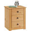 Ahriah 47cm W Solid Wood Bedside Table