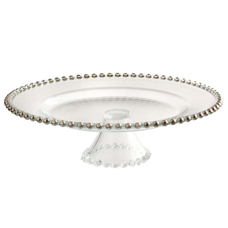 Présentoir à gâteaux Fredericks, Argent