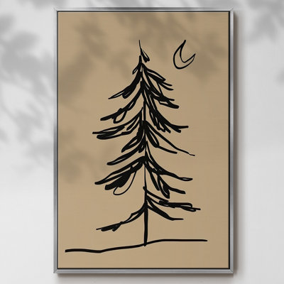 Croquis de sapin d'hiver I