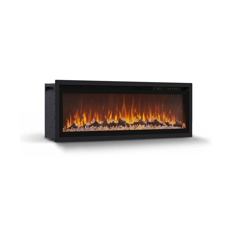 Electric Fireplace For Recessed Or Wall Mount Installation, 34.1cm H x 101.6cm W x 14.15cm D