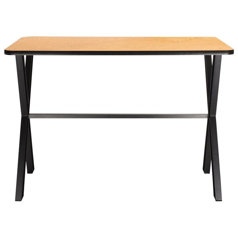 Table de collaborateur NPS X Base, H 42 po x L 72 po x l 30 po, Chêne rampe