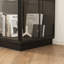 Vitrine avec verre et lumières