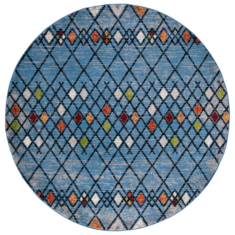 Godsey Performance Southwestern Rug, Round 6'7"