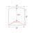 8'' H Synthetic Fabric Drum Lamp Shade