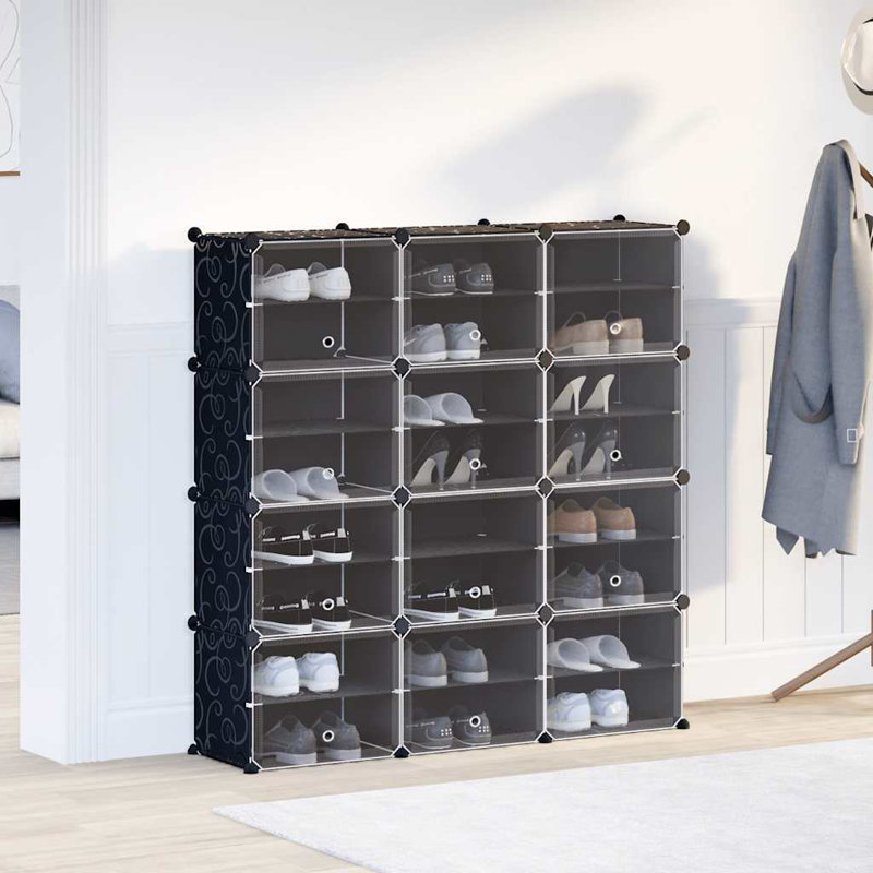 24 Pair Stackable Overdoor Shoe Organiser