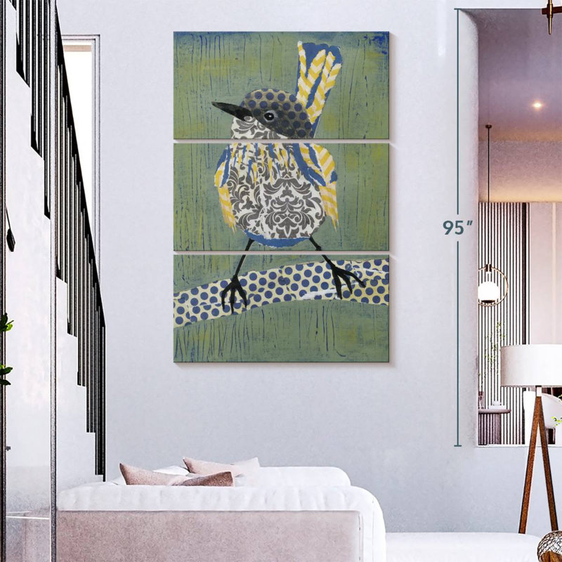 Brampton Patchwork Wren I, H 74 po x l 48 po