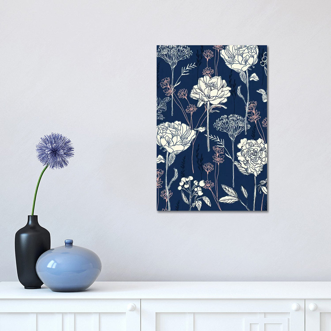 Wild Blooms by Joy Ting - Wrapped Canvas Gallery-Wrapped Canvas Giclée