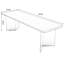 Bureau rectangulaire brun en bois massif-108516523