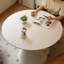 Table de salle à manger blanche-932128833