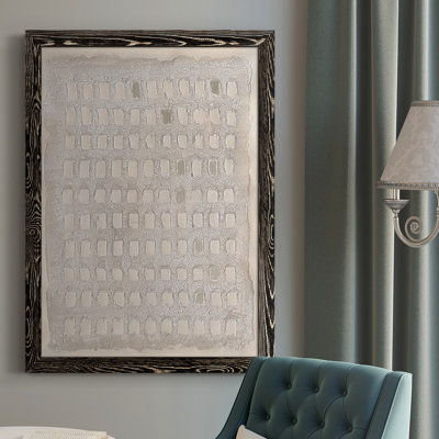 Pearl Punch Card II - Single Picture Frame Print on Canvas