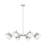 Trombetta 8 Light Chandelier in Matte Black-633678541