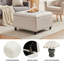 Banc de repose-pieds polyvalent avec rangement pour améliorer le salon-563155026