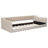 Twin XL Size Upholstery Daybed And Side Storage Pocket,Beige