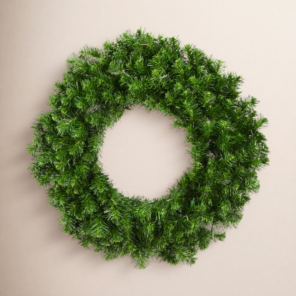Alcott Hill® Douglas 60" Fir Wreath, 24" H