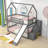 Loveday Kids Twin Over Twin Bunk Bed-373731162
