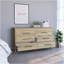 Commode double 6 tiroirs Hms, quatre pieds, plateau supérieur-1645124144