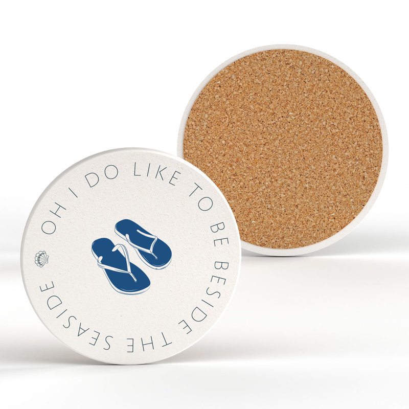 Ceramic Round 1 Piece Coaster