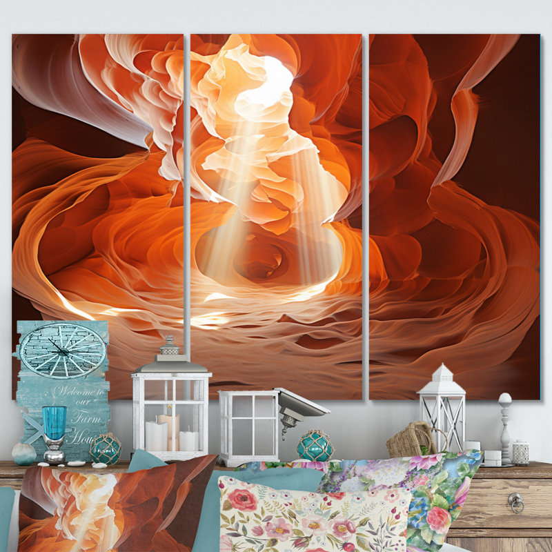 Canyon Harmonies II - Landscapes Canvas Prints Set, H 28 po x l 36 po