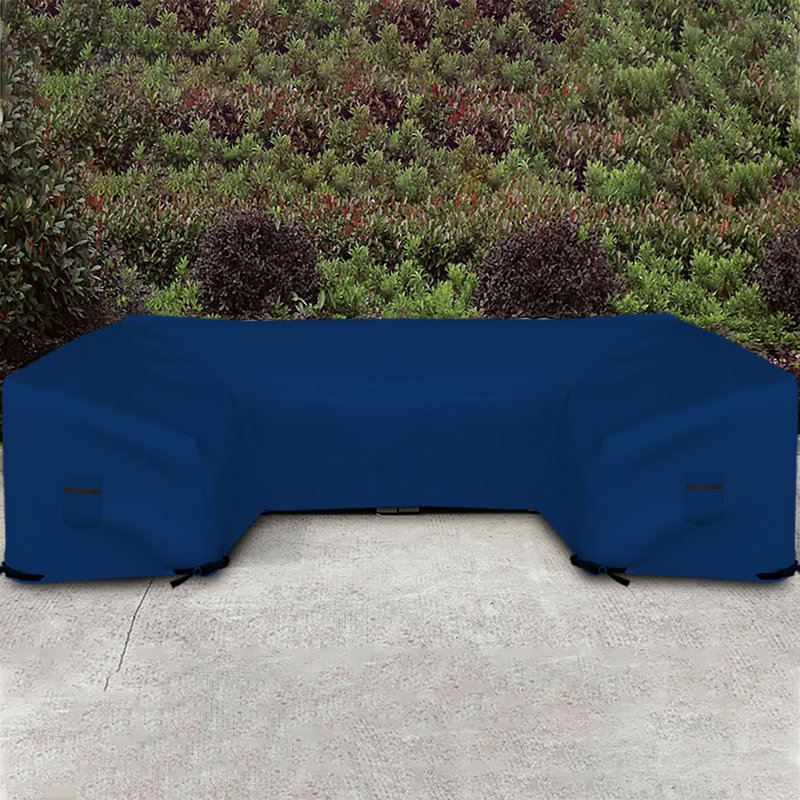 Outdoor Cover, 83.8cm H x 304.8cm W x 88.9cm D, Blue