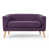 Purple 100% Polyester is out of stock