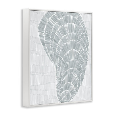 Sketched Oyster Shell Giclee Art by Jetty Home, LLC