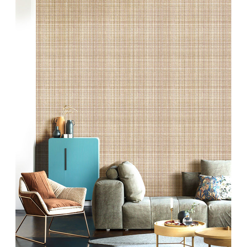 Structura 10.05m x 53cm Matte Wallpaper Roll, Red