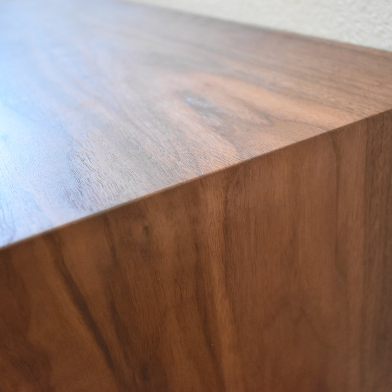 Fremont Solid Wood Storage Bench, Walnut