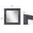 Wood Square Wall Mirror