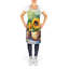 Tournesols en tablier aquarelle