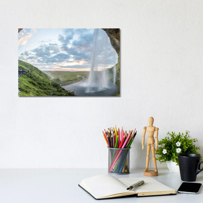 Seljalandsfoss by Fabian Fortmann - Wrapped Canvas Gallery-Wrapped Canvas Giclée