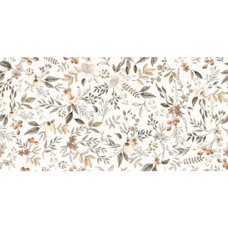 Idyll 24" x 48" Porcelain Patterned Wall & Floor Tile, Autumn