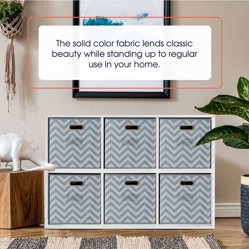 Rebrilliant Cardboard/Paper Bin, Grey