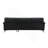 Black Top Grain Leather Sofa