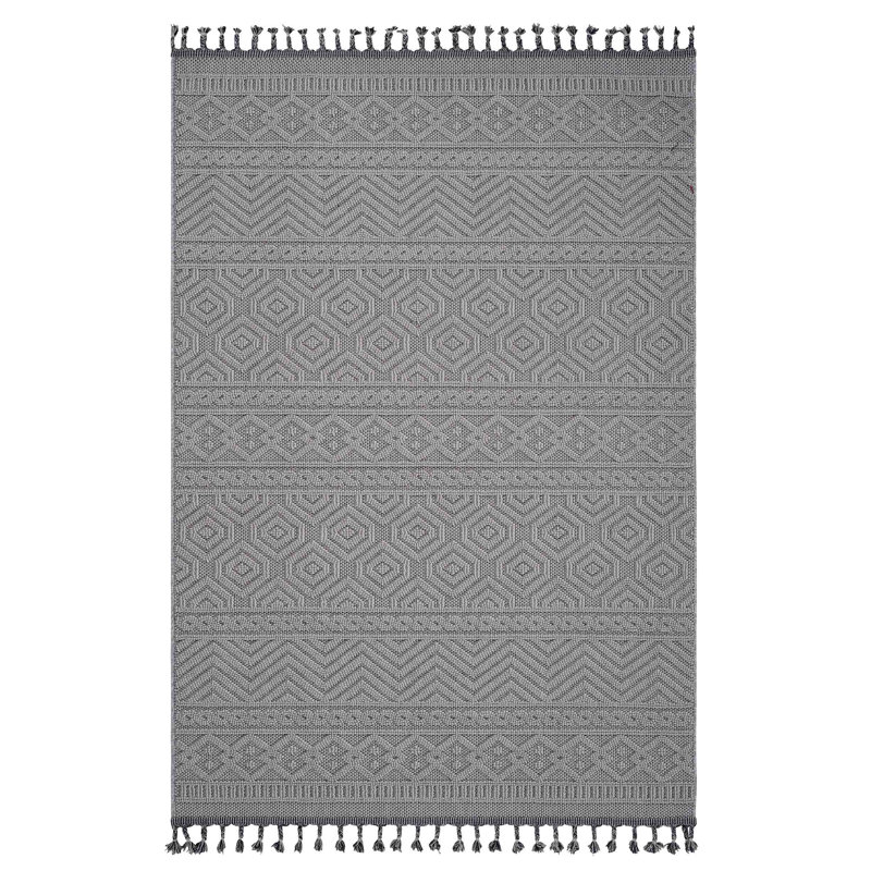 Collection Geometric Indoor Outdoor Area Rug, Rectangle 7'9" x 10'