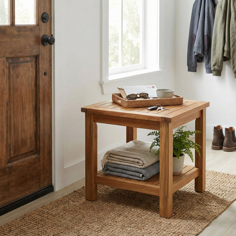 Table d'appoint en teck Orrie