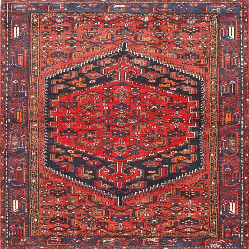 Oriental Indoor Rug, Square 6'
