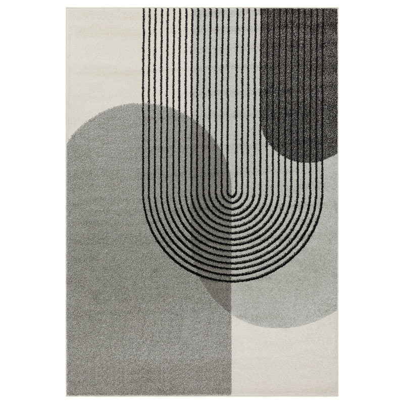 Zellig Geometric Area Rug, Rectangle 160 x 230cm