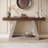 Chasidi Rectangular Pedestal Console Table-687109063