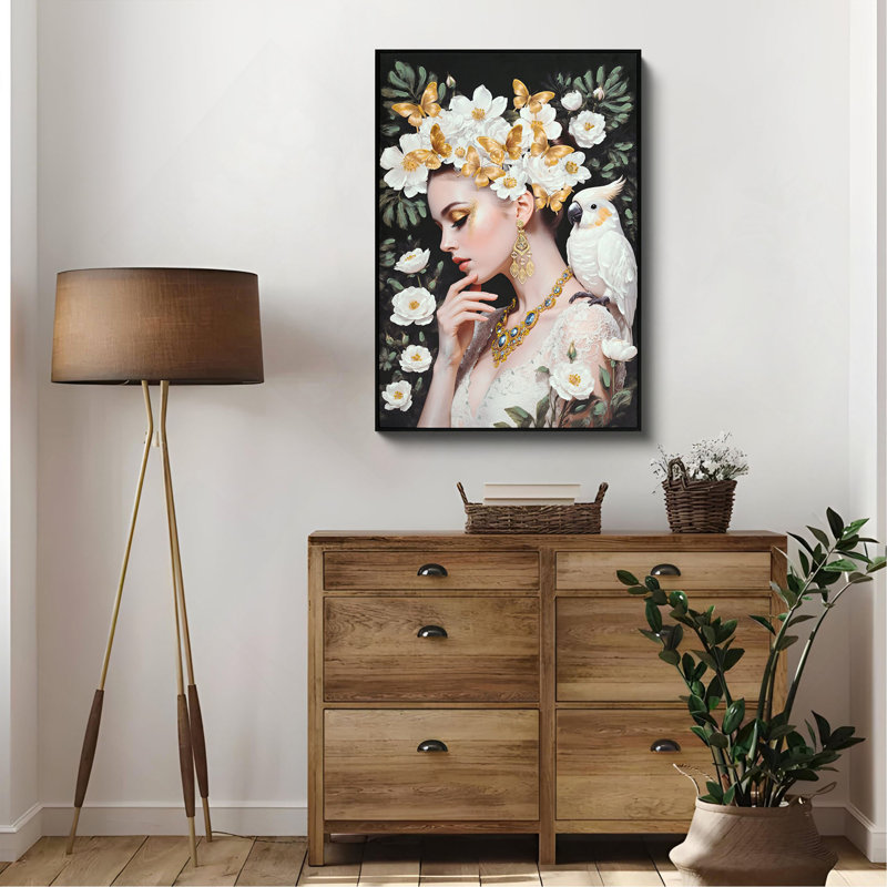 Beauty lady Wall Art