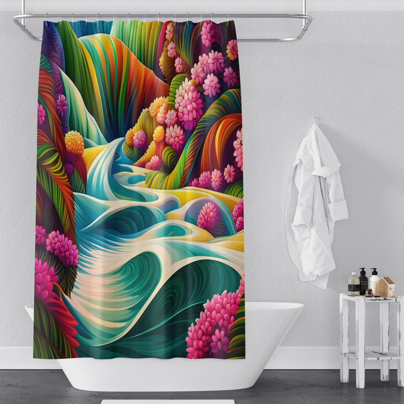 Rideau de douche_SH00749, H 72 po x l 70 po