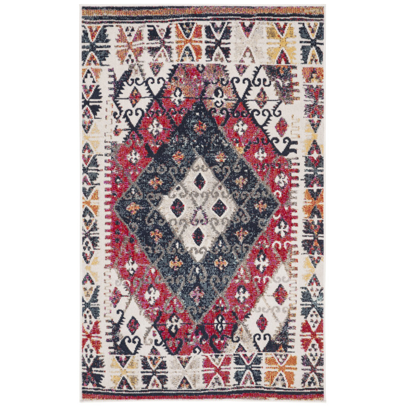 Carmen Oriental Hand Woven Area Rug, Rectangle 91 x 152 cm