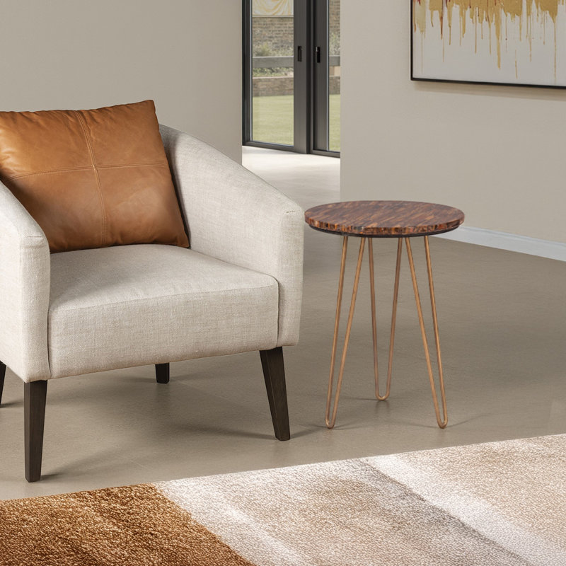 Olivia Armchair in Beige Linen