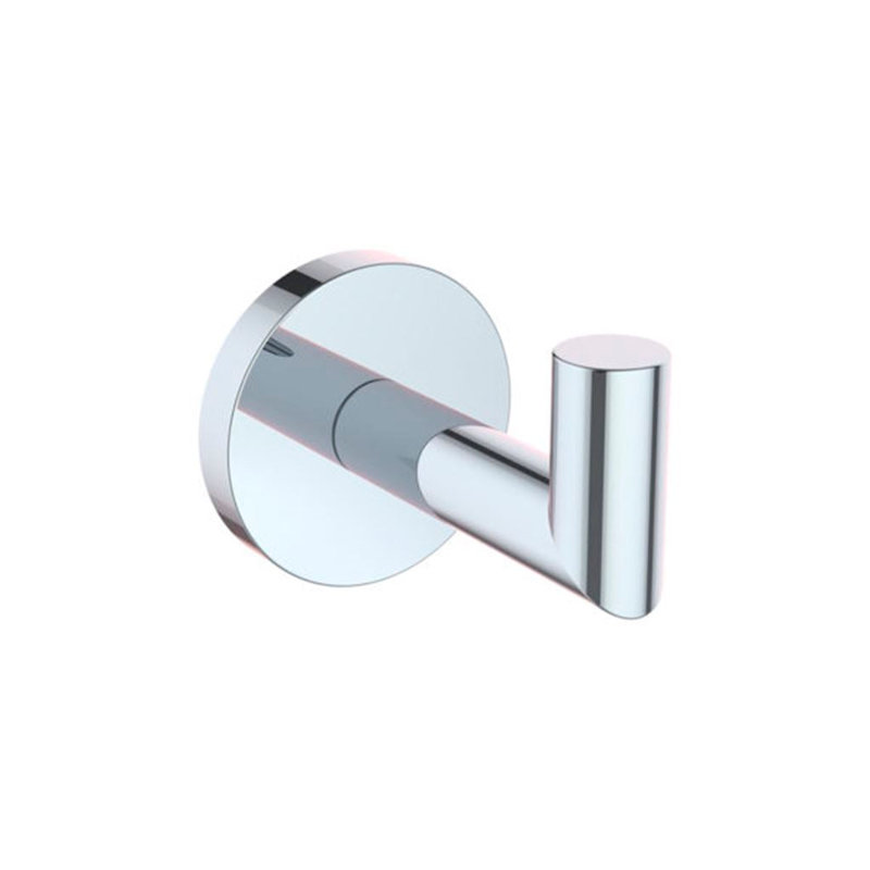 Soho Hook - Wall Mount - 3" Stainless Steel/Polished Chrome, Polished Chrome