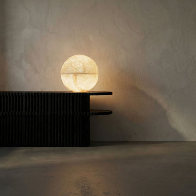 Onyx Globe Lamp