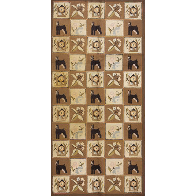 Hand Knotted Wool Area Rug