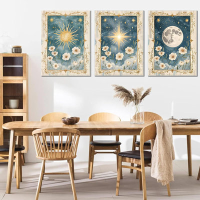 3 Piece Wrapped Canvas Print