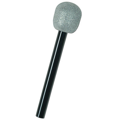 Glittered Microphone - Pack of 12